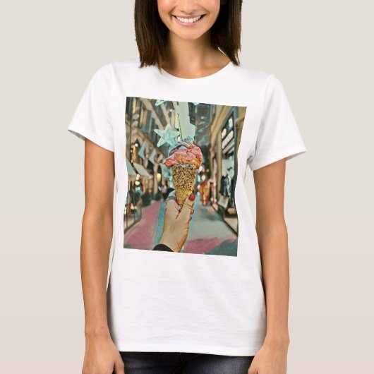 T-shirt Ice cream sprinkles (Devant)