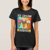 T-shirt Ice cream squad  2 (Devant)