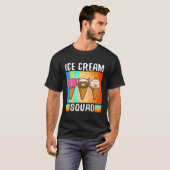 T-shirt Ice cream squad 2 (Devant entier)