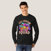 T-shirt Ice cream squad 4 (Devant entier)