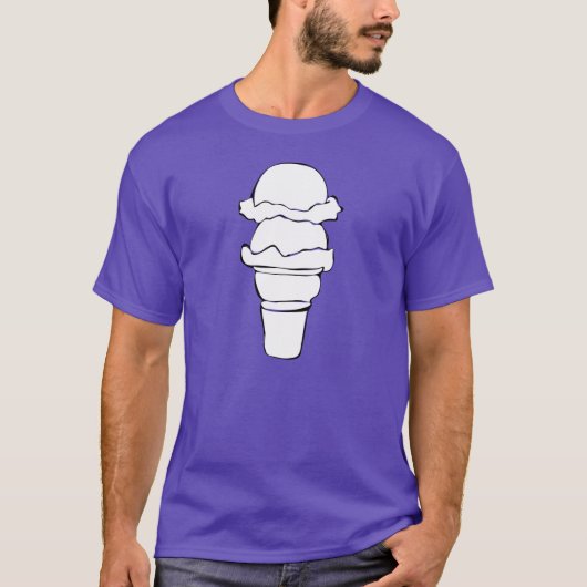 T-shirt ice crececurs (Devant)
