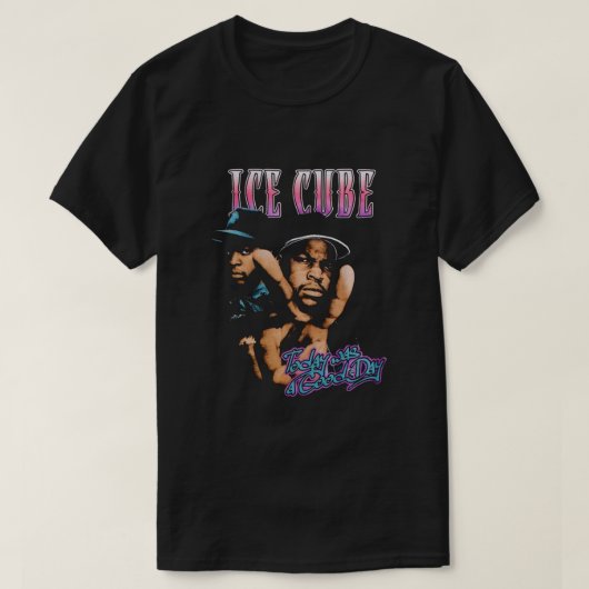 T-shirt ICE Cube Today a été un bon jour (Design devant)