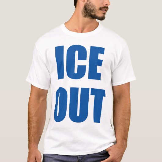 T-shirt Ice Out (Devant)