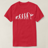 T-shirt Ice skating evolution skate development winter (Design devant)