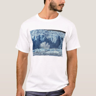 T-shirt Iceberg fraîchement vêlé éclaboussant les eaux fro