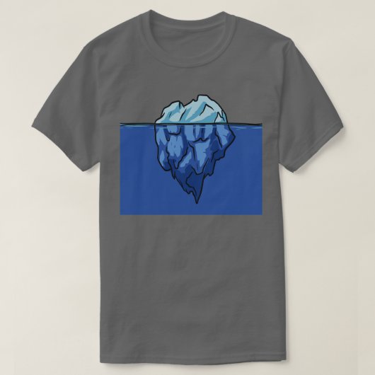 T-shirt Icebergs (Design devant)