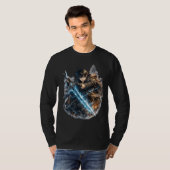 T-shirt Icebound Warrior and Lightning Blade (Devant entier)