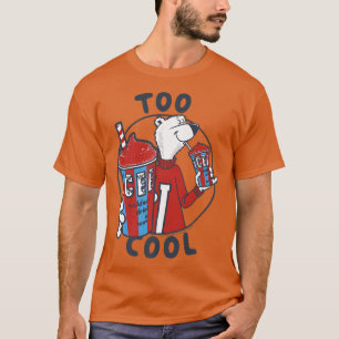T-shirt ICEE Bear Classic Too Cool Collegiate Circle Premi