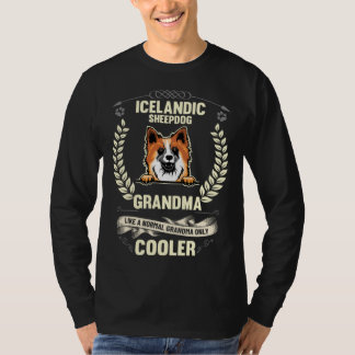 T-shirt Icelandic Sheepdog Grandma Like A Normal Grandma O