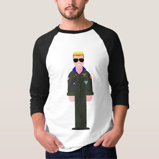 T-shirt Iceman – Baseball Tee (Devant)