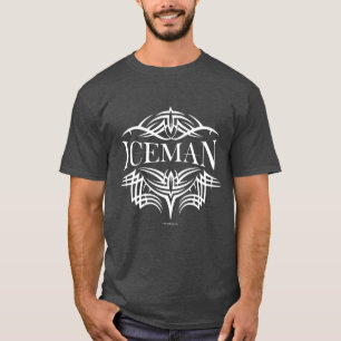 T-shirt Iceman tribal d'hockey (personnalisable)