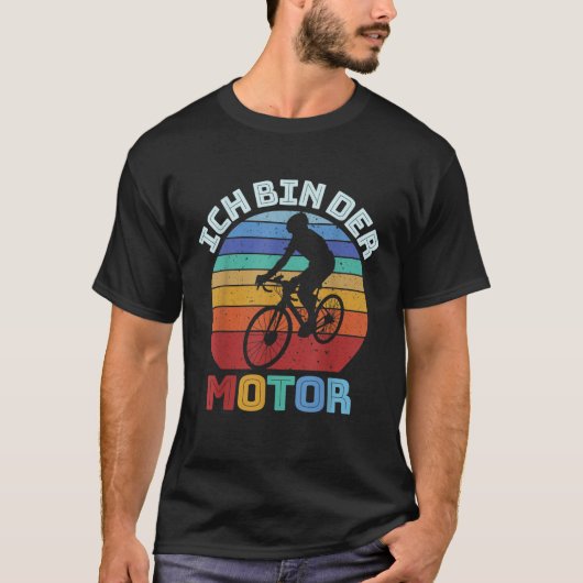 T-shirt Ich Bin Der Moto Rider Funny Bike Anti E (Devant)