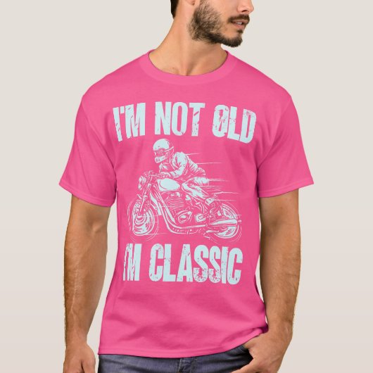 T-shirt Ich Bin Nicht Alt Ich Bin Motorbike (Devant)