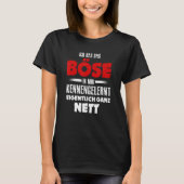 T-shirt Ich hab das Evil in mir kennernt wirklich ganz net (Devant)