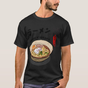 T-shirt Ichiraku Ramen Yummy Ramen nouilles Shop Japonais