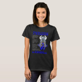 T-shirt Ichthyose Sensibilisation Trouble cutané Lié Comba (Devant entier)