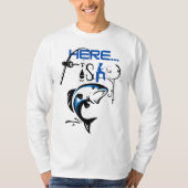 T-shirt Ici Fishy (Devant)