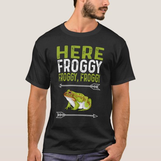 T-shirt ICI FROGGY FROGGY FROGGY Frog attraper 1 (Devant)