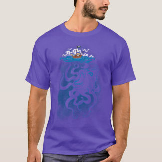 T-shirt Ici Il Y A Monster