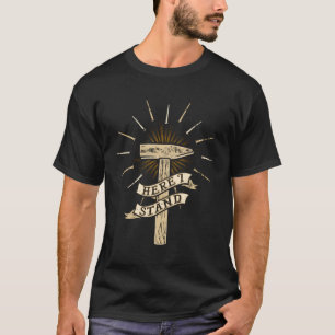 T-shirt Ici Je Suis La Réforme Martin Luther