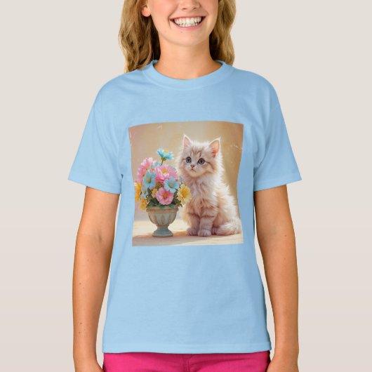 T-shirt Ici kitty, kitty (Devant)