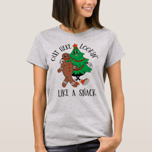 T-shirt Ici, on dirait un snack Noël drôle