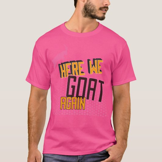 T-shirt Ici, on repart (Devant)