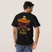 T-shirt Ici pour la Fiesta - Cinco De Drinko (Dos entier)