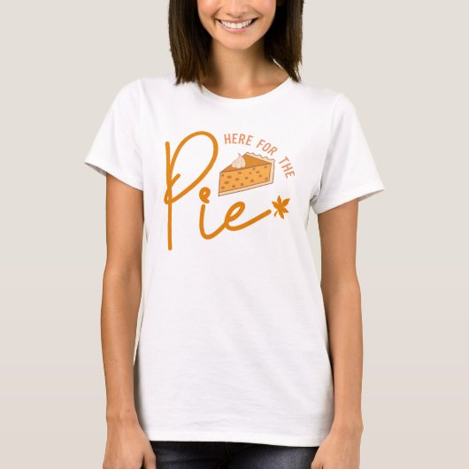 T-SHIRT "ICI POUR LA PIE" (Devant)