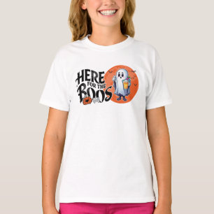 T-shirt Ici pour les Boos Boire et obtenir votre Spook