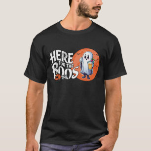 T-shirt Ici pour les Boos Boire et obtenir votre Spook