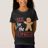 T-Shirt Ici Pour Les Cookies Christmas Cookie (Devant)