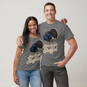 T-shirt Ici pour se faire bourrer (Unisexe)