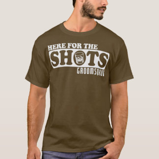 T-shirt Ici seulement pour boire enterrement de vie de gar