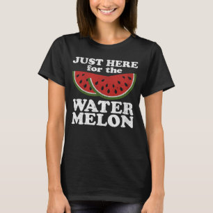 T-shirt Ici seulement pour la pastèque Pastèques d'été C