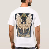 T-shirt Icône Aigle Crystal (Dos)