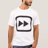 T-shirt Icône Avancer Rapide (Devant)