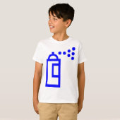 T-shirt Icône Can Spray (Devant entier)