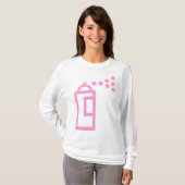 T-shirt Icône Can Spray (Devant entier)