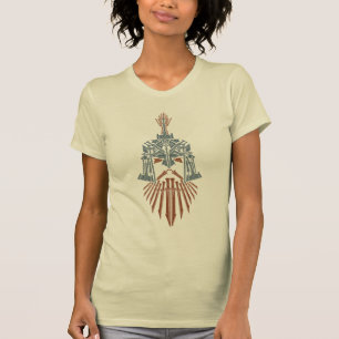 T-shirt Icône de casque d'armes de Dwarven