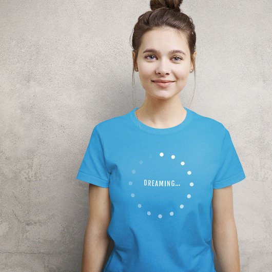 T-shirt Icône de chargement personnalisée