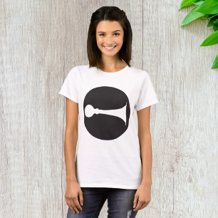 T-shirt Icône de corne