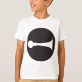T-shirt Icône de corne (Devant)