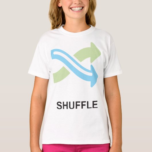 T-shirt Icône de découpage (Devant)