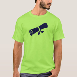T-shirt Icône de diplôme pour la graduation universitaire