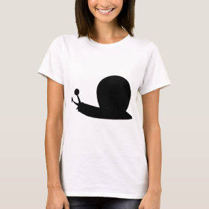 T-shirt icône de l'escargot