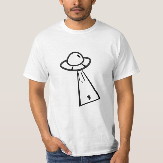 T-shirt Icône de l'espace alien (Devant)