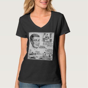 T-shirt Icône de l'histoire noire : Benjamin Banneker, Sci