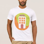 T-shirt Icône de l'hôtel (Devant)