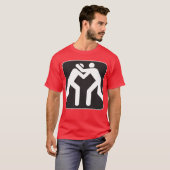 T-shirt Icône de lutteurs (Devant entier)